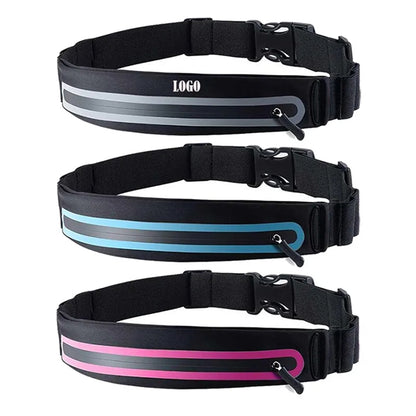 Running Fanny Packs With Safety Reflective Strips