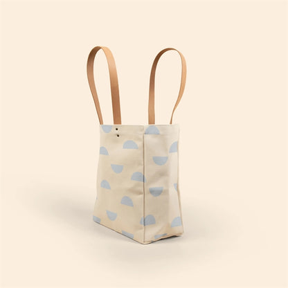 ALL THAT GROCERY TOTE - HEAVYWEIGHT CANVAS WITH LEATHER