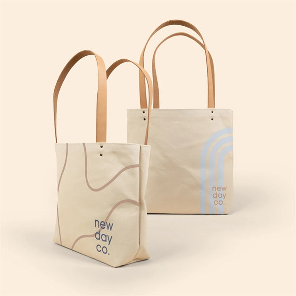 BIRDIE BAG - HEAVYWEIGHT CANVAS WITH LEATHER