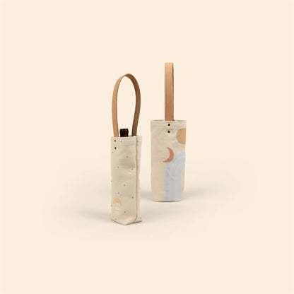 A TOTE CALLED WANDA - HEAVYWEIGHT CANVAS WITH LEATHER