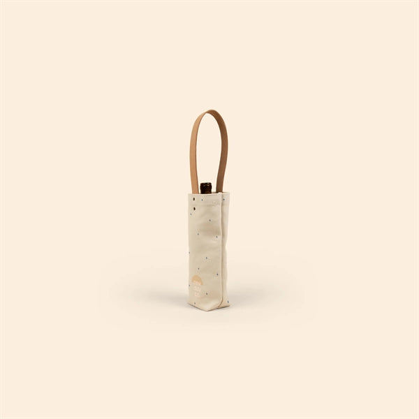 A TOTE CALLED WANDA - HEAVYWEIGHT CANVAS WITH LEATHER