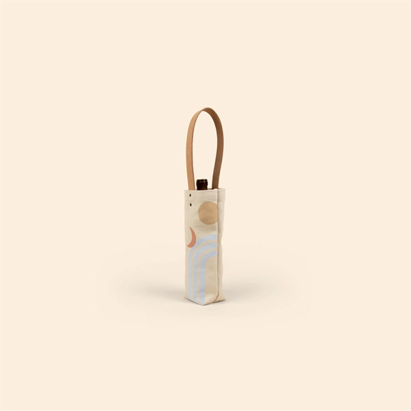 A TOTE CALLED WANDA - HEAVYWEIGHT CANVAS WITH LEATHER