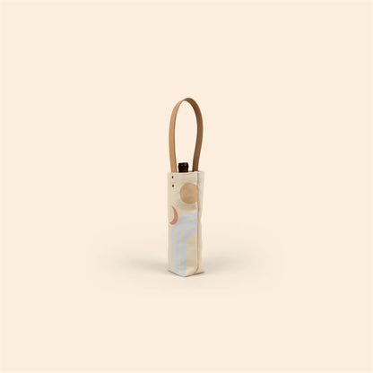 A TOTE CALLED WANDA - HEAVYWEIGHT CANVAS WITH LEATHER
