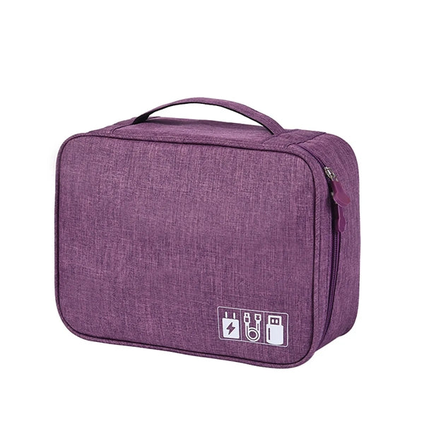 Travel Electronic Cord Organizer Cable Case