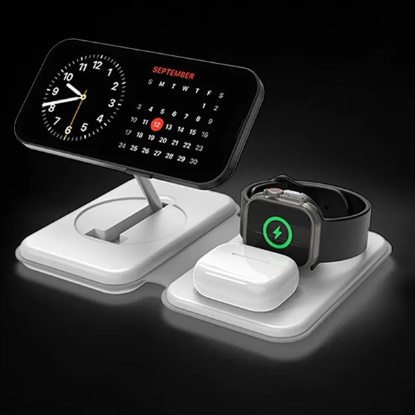 Foldable Magnetic Wireless Charging Station