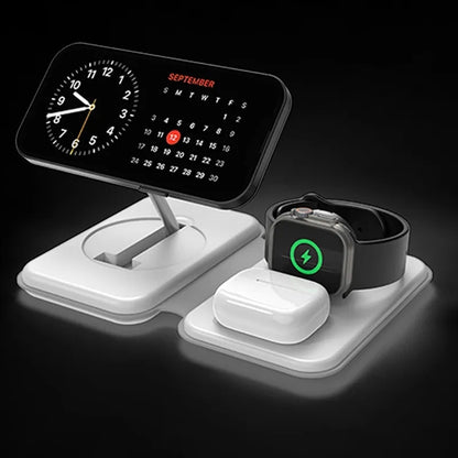 Foldable Magnetic Wireless Charging Station