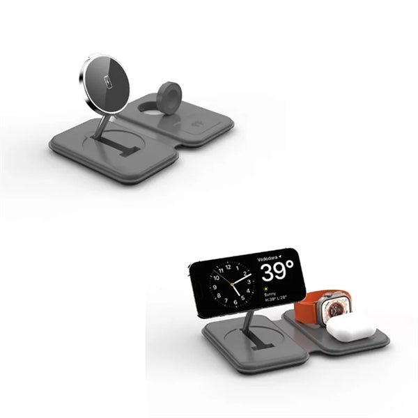 Foldable Magnetic Wireless Charging Station
