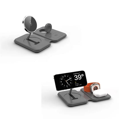Foldable Magnetic Wireless Charging Station