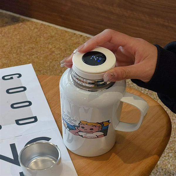 Thermos With Temperature Display