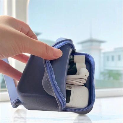 Mini Silicone Square Coin Purse Portable For Women