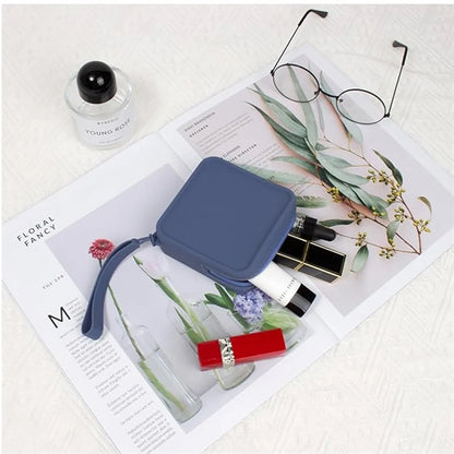 Mini Silicone Square Coin Purse Portable For Women