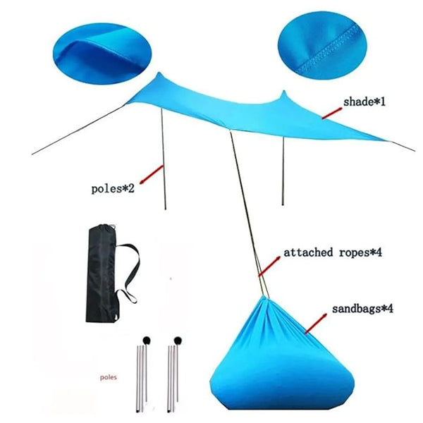 Beach Canopy Tent Sun Shade