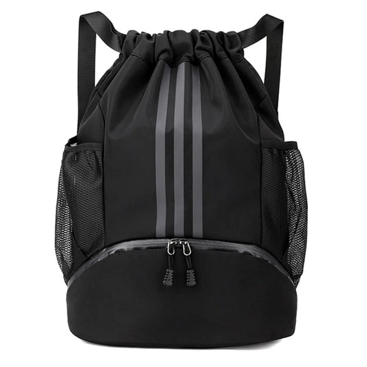 Football Drawstring Backpacks