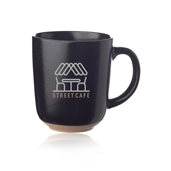 17 oz Ocean Pines Speckled Clay Bistro Mug