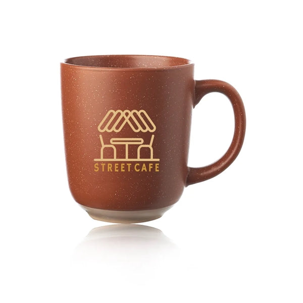 17 oz Ocean Pines Speckled Clay Bistro Mug