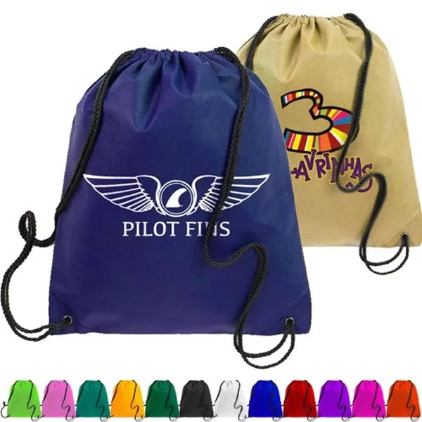 Durable Economical Non-Woven Drawstring Backpack