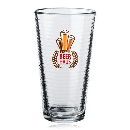 16 oz. Spiral Pint Glasses