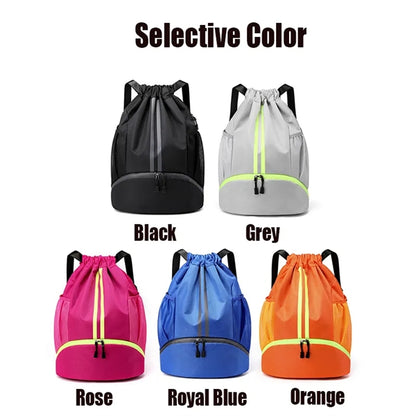 Versatile Drawstring Backpack Ideal for Gym,School,or Travel