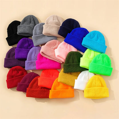 Autumn And Winter Men's And Women's Knitted Hats