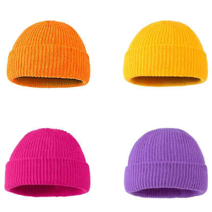 Autumn And Winter Men's And Women's Knitted Hats