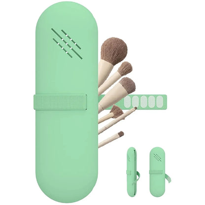 Binding Strap Makeup Brush Bag