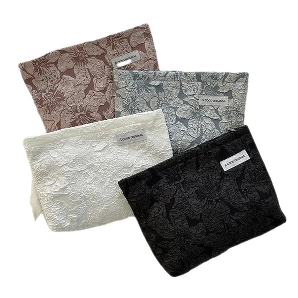 Floral Cosmetic Bag