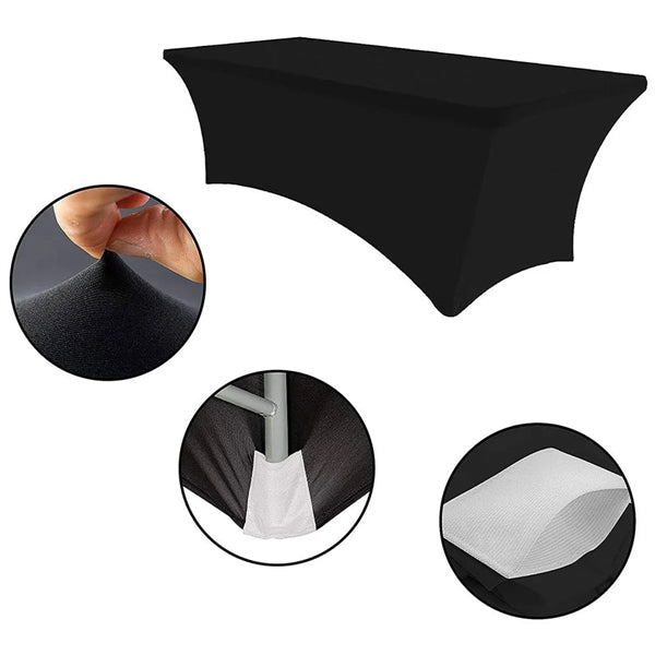 6FT Stretch Spandex Table Cover