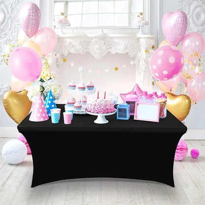 6FT Stretch Spandex Table Cover