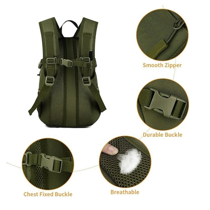 10L/20L Mini Daypack Military MOLLE Backpack
