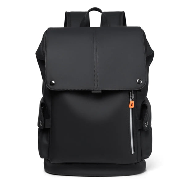 15.6 Inch PU Backpack School Bag College Bookbags