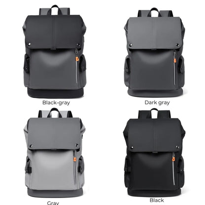 15.6 Inch PU Backpack School Bag College Bookbags