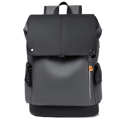 15.6 Inch PU Backpack School Bag College Bookbags