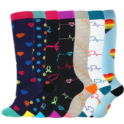 Compression Socks for Women & Men Circulation 15-20mmHg
