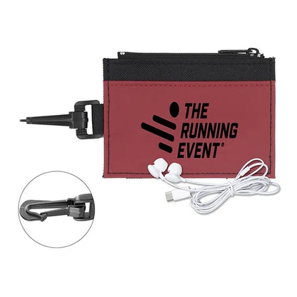 ZipTune ID Mobile Tech Earbud Kit in Travel Wallet