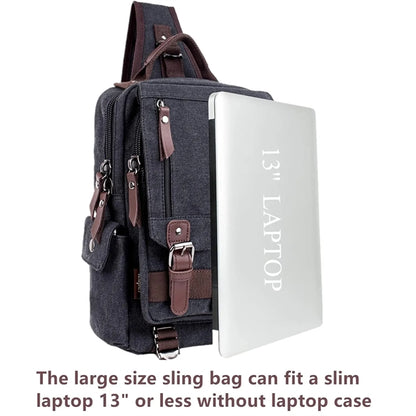 Canvas Sling Bag