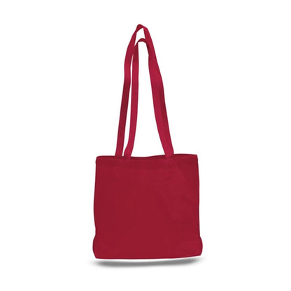 12 Oz. Large Cotton Canvas Messenger Tote Bag