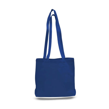 12 Oz. Large Cotton Canvas Messenger Tote Bag