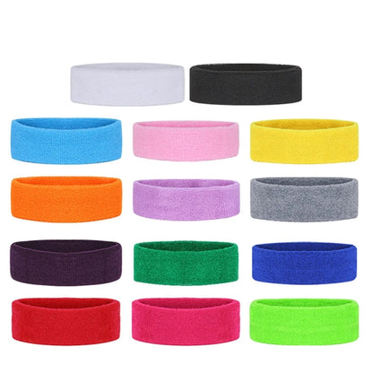 Headband Wristband Set Terry Cloth