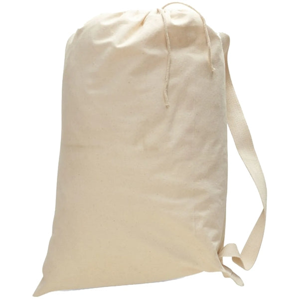 12 Oz. Large Cotton Canvas Drawstring Heavy Duty Bag