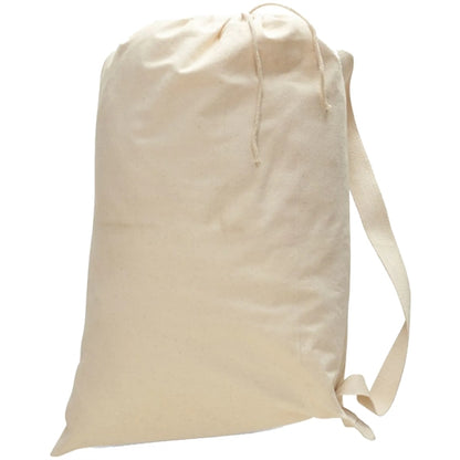 Medium Size Cotton Canvas Drawstring Heavy Duty Bag