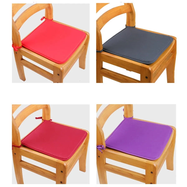 Square Seat Covers Chair Mat Cushion Pads with Ties