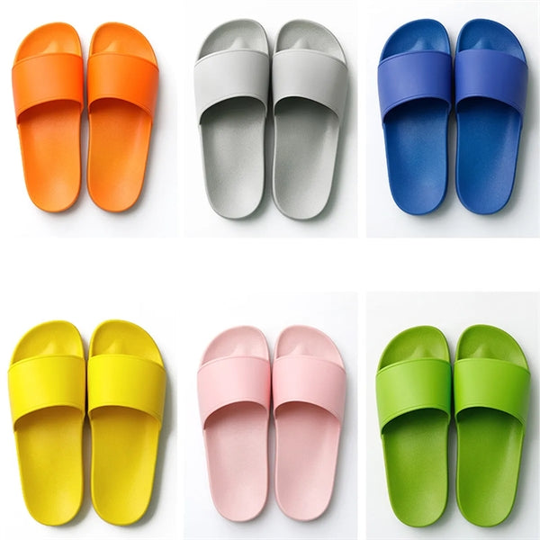 Slide Sandals Open Toe Shower Slipper Non-Slip PVC Shoes