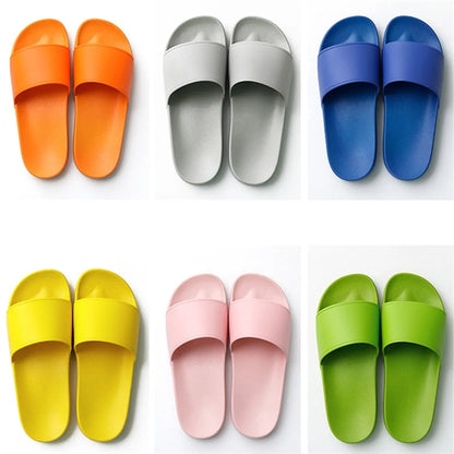 Slide Sandals Open Toe Shower Slipper Non-Slip PVC Shoes