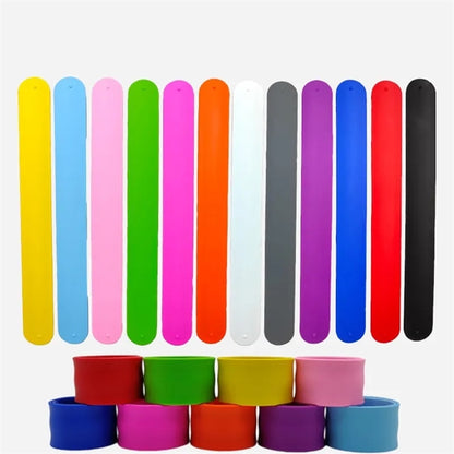 Silicone Slap Bracelet Wistbands Giveaways Gift
