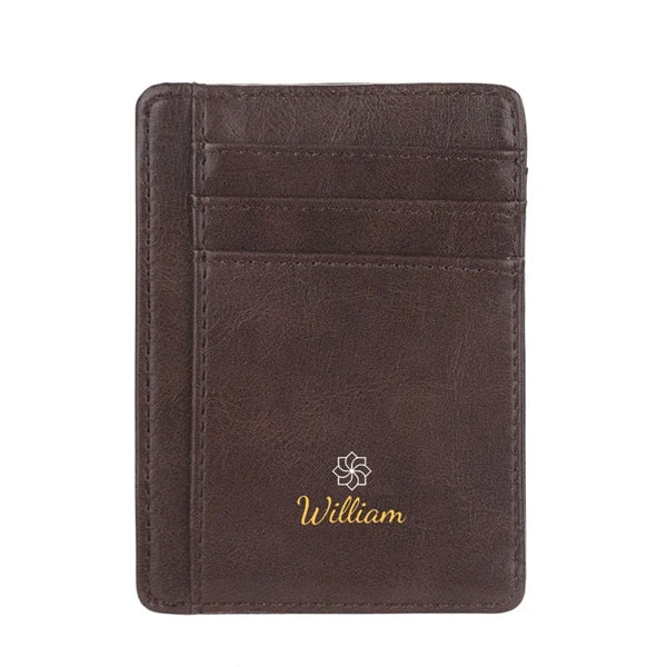 Multi Slot Leather Wallet