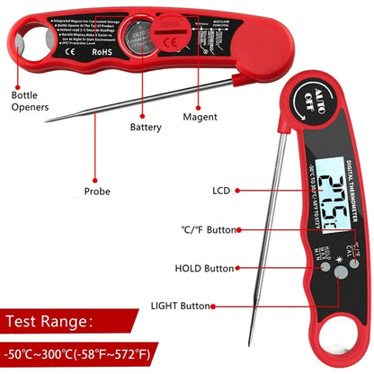Instant Read Thermometer for Cooking and Grilling