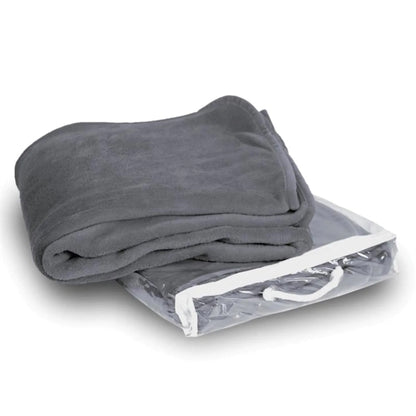 Soft Micro Plush Blankets w/ Custom Imprint, 50" X 60"
