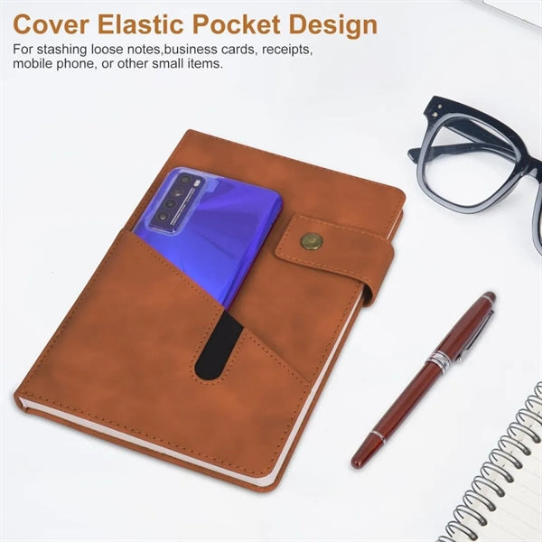 Hardcover Leather A5 Notebook With Deluxe Pen Gift Box