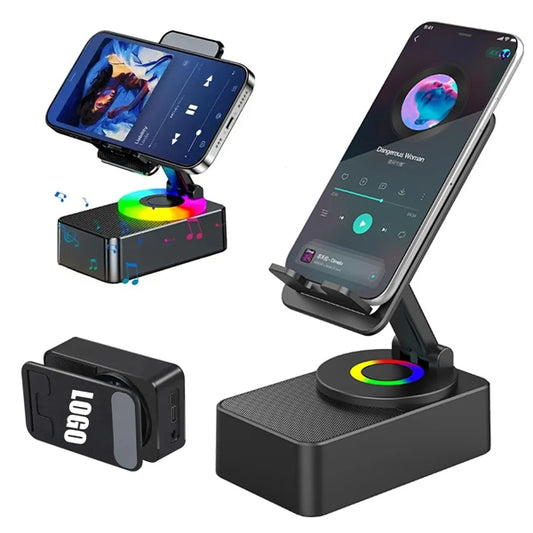 Cell Phone Stand with Audio Speaker