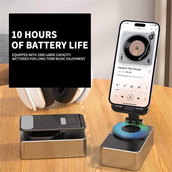 Cell Phone Stand with Audio Speaker